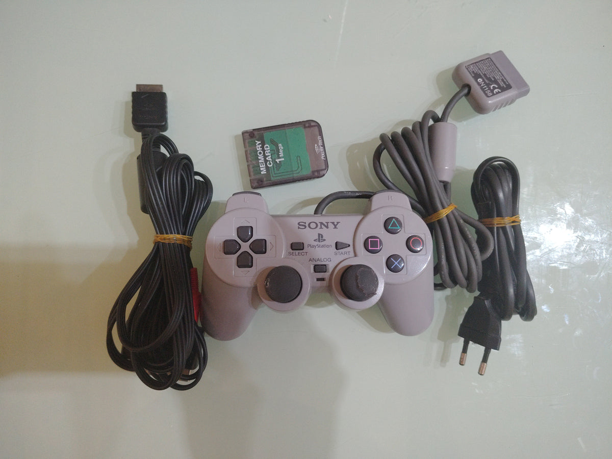 CONSOLE SONY PS1  SCPH 7502 c BOXATA CON SCATOLA DUAL SHOCK