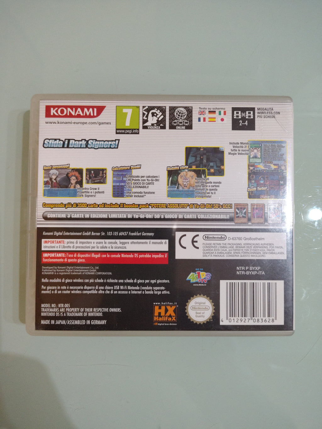 5D'S Yu-Gi-Oh! World Championship 2010 Reverse of Arcadia GIOCO NINTENDO DS
