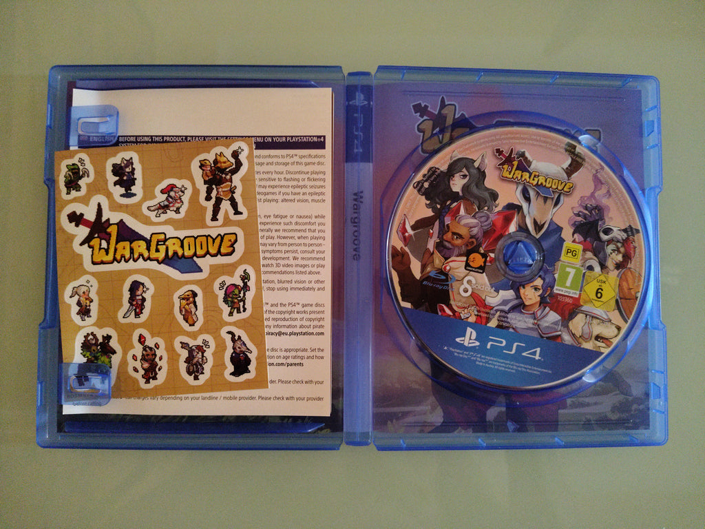 WARGROOVE Edizione Deluxe PS4! Usato Come nuovo pal