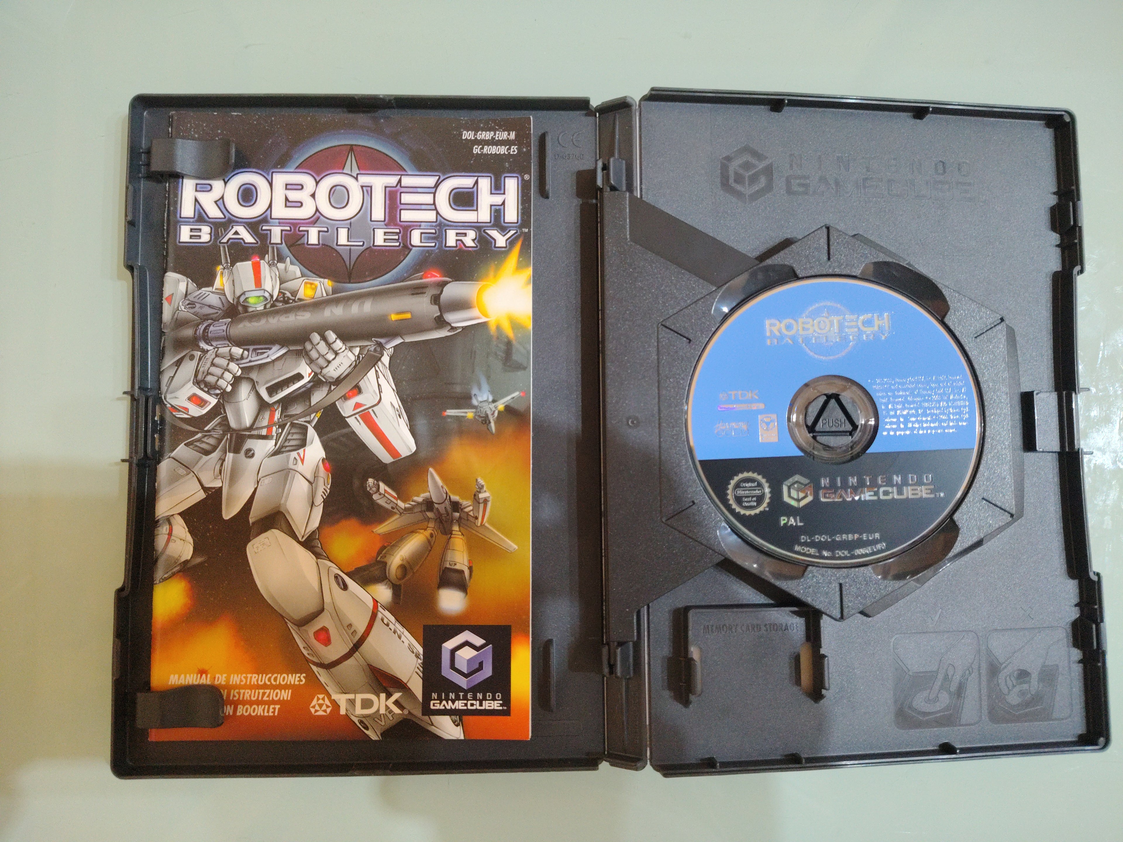 Robotech Battlecry Nintendo GameCube..( leggere)