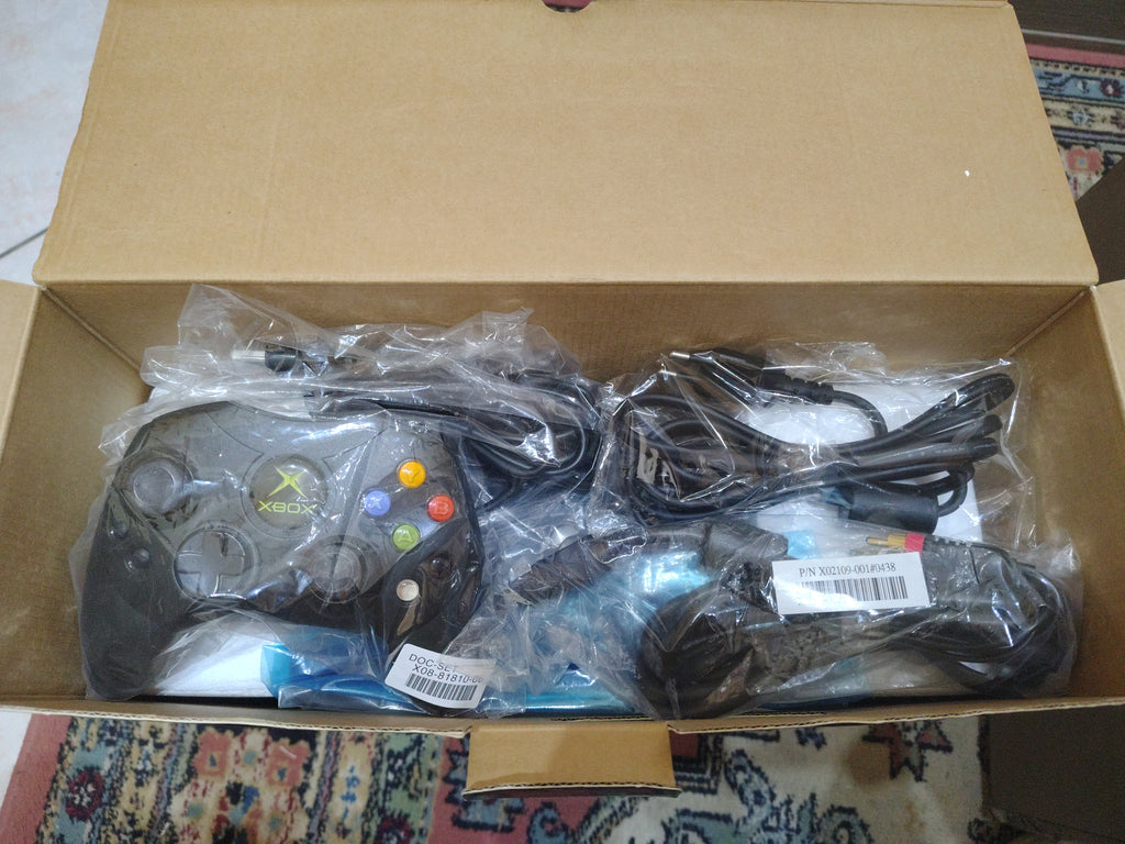 CONSOLE X BOX BOXATA, COMPLETA COME NUOVA ( leggi)