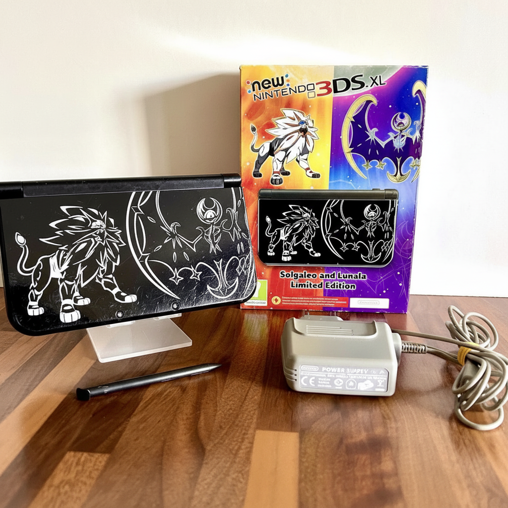Console New Nintendo NEW  3DS XL Edizione Limitata Sole e Luna