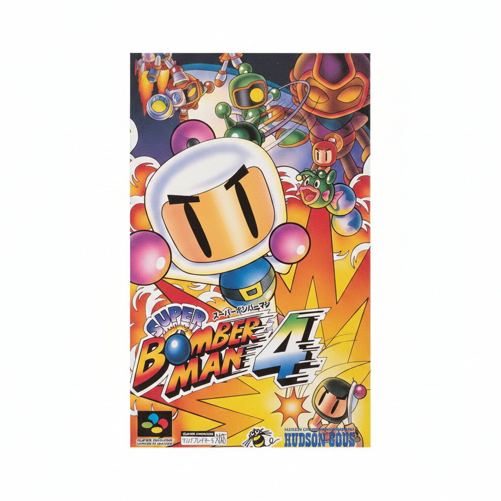 Super Bomberman 4 ( 1996) - Japanese Version