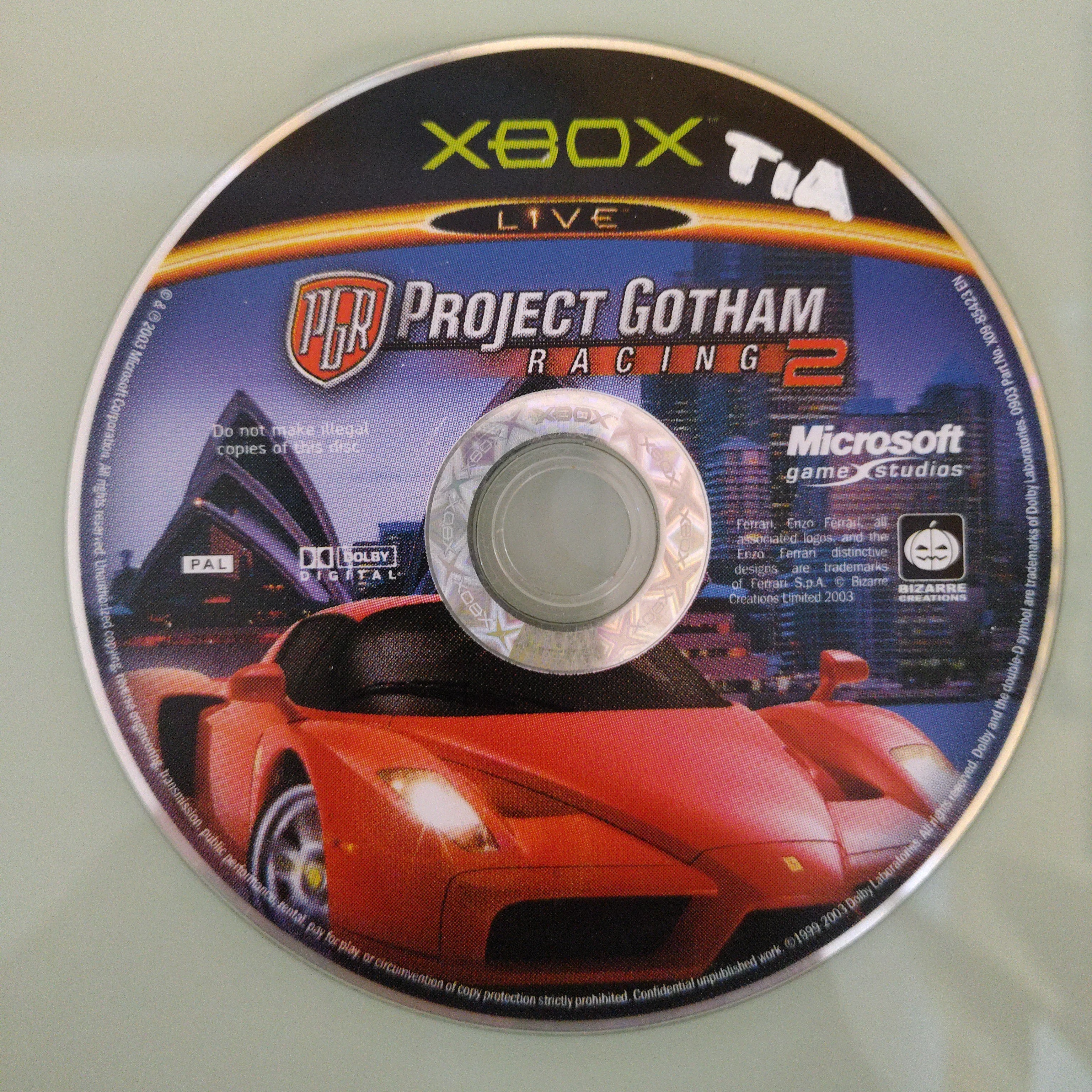 PROJECT GOTHAM RACING 2 pal