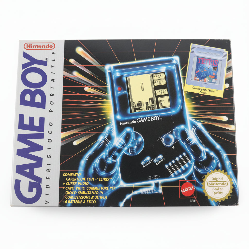 # Nintendo Gameboy Original DMG-01 scatola originale  + TETRIS ( PORTAITLE) LEGGERE