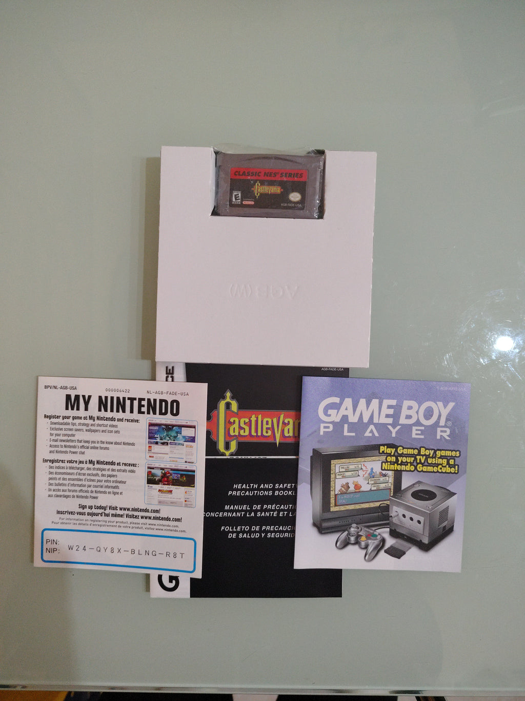 Castlevania Classic Nes (Nintendo Game Boy Advance, 2005) - European Version