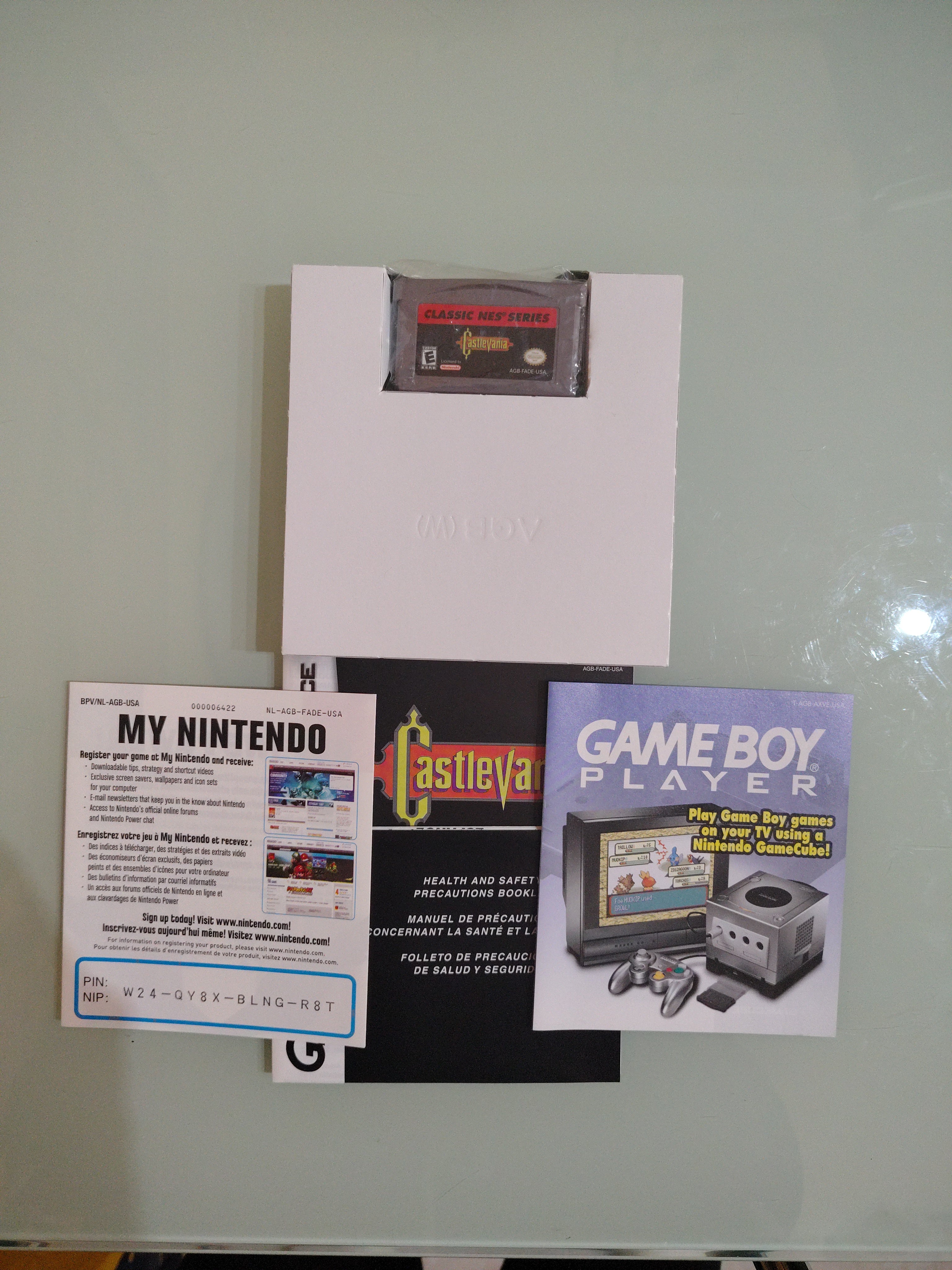 Castlevania Classic Nes (Nintendo Game Boy Advance, 2005) - European Version