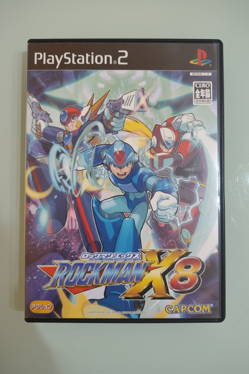 Rockman X8 Mega Man X8 Sony Playstation 2 Capcom Versione Giapponese
