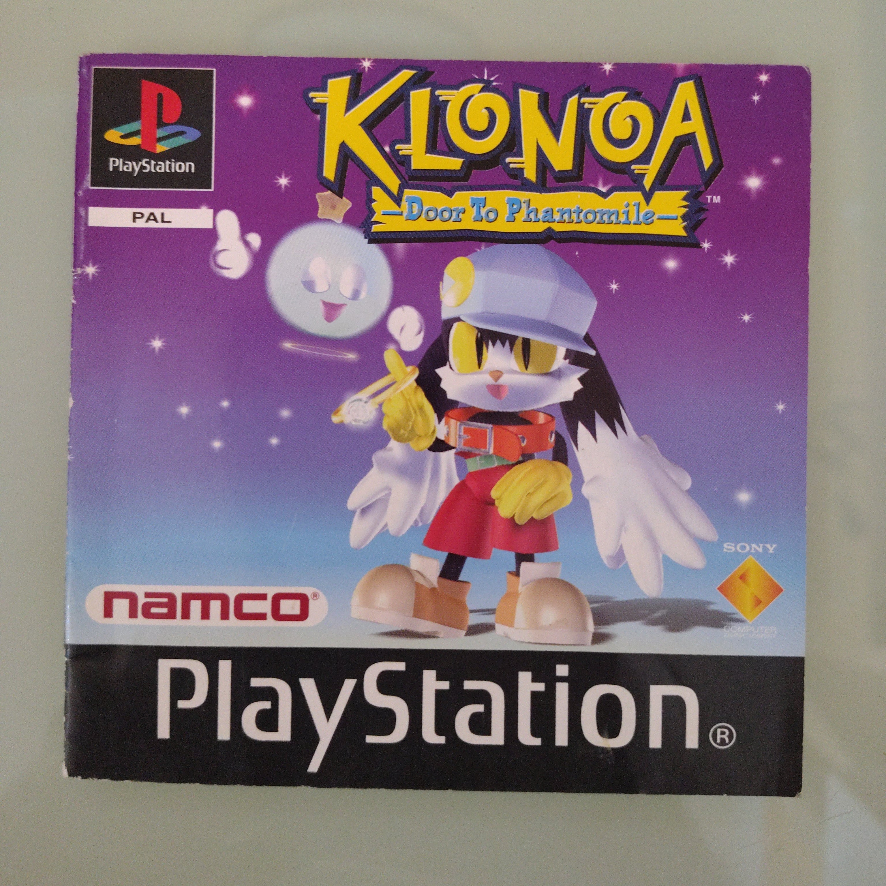 Namco Klonoa - Door To Phantomile ( manuale)