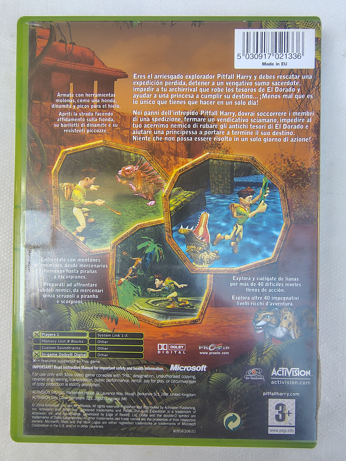 PITFALL THE LOST EXPEDITION