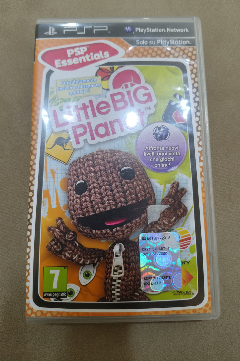 PSP LITTLE BIG PLANET PAL ITALIANO
