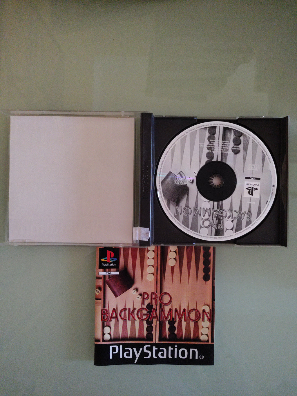 PRO BACKGAMMON – ITALIANO – COMPLETO PRIMA STAMPA – SONY PLAYSTATION 1 PS1 PAL