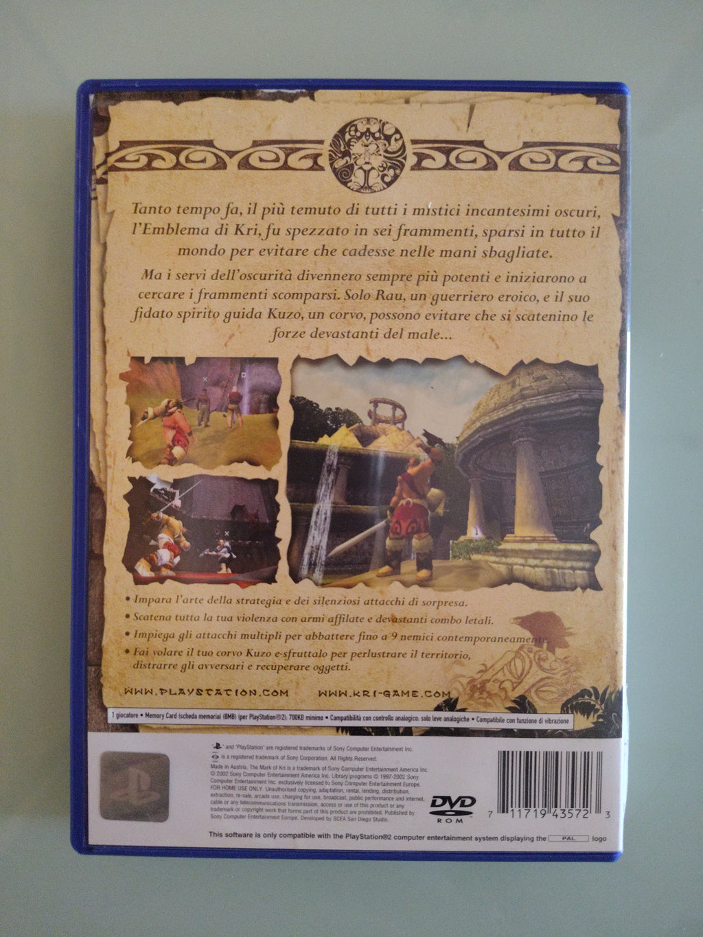 The Mark Of Kri GIOCO PS2 VERSIONE ITALIANA