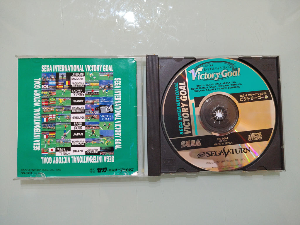 Sega International Victory Goal - Sega Saturn - JAP Japan