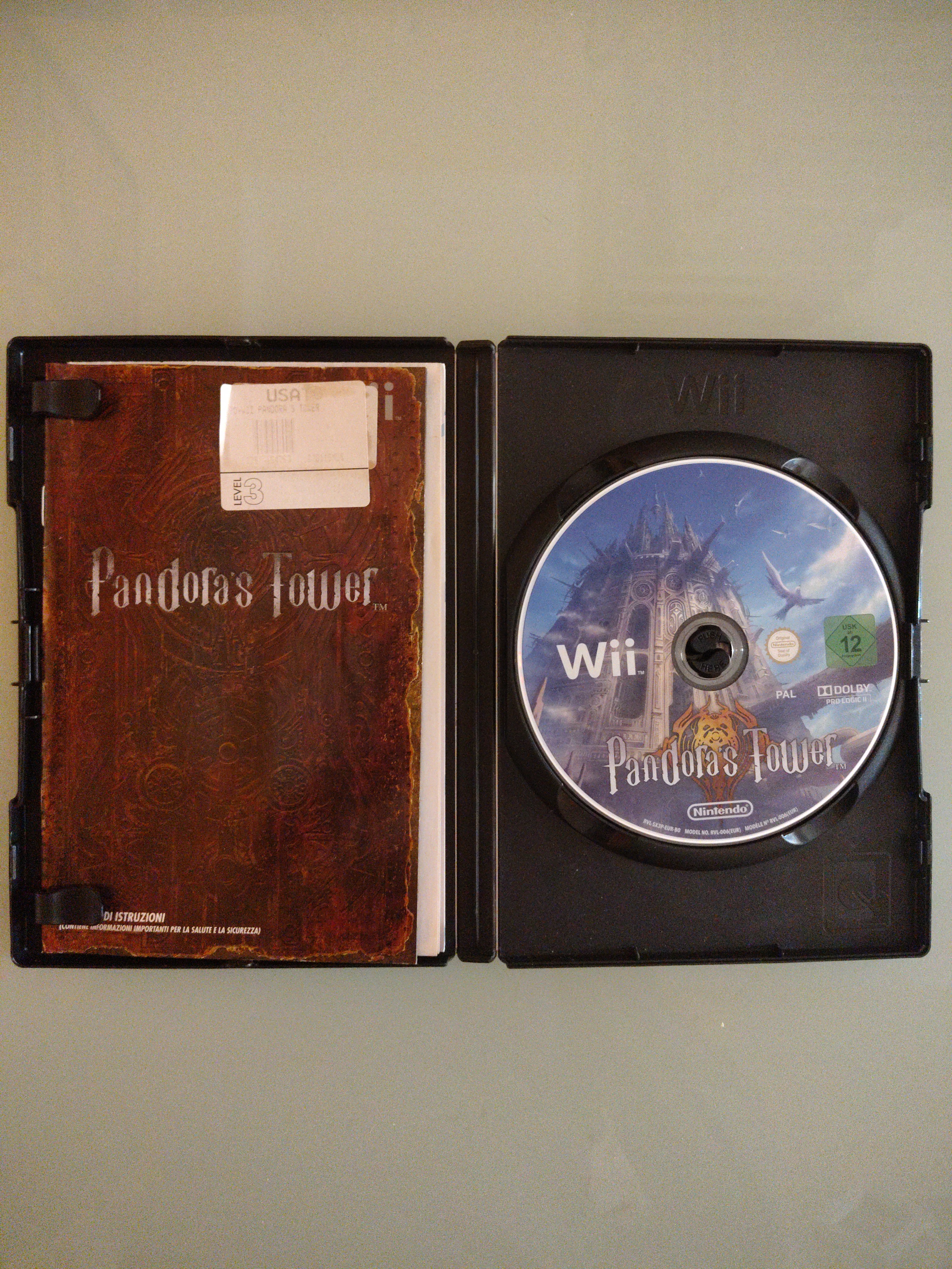Pandora's Tower NINTENDO Wii Edizione PAL ita Multilingua