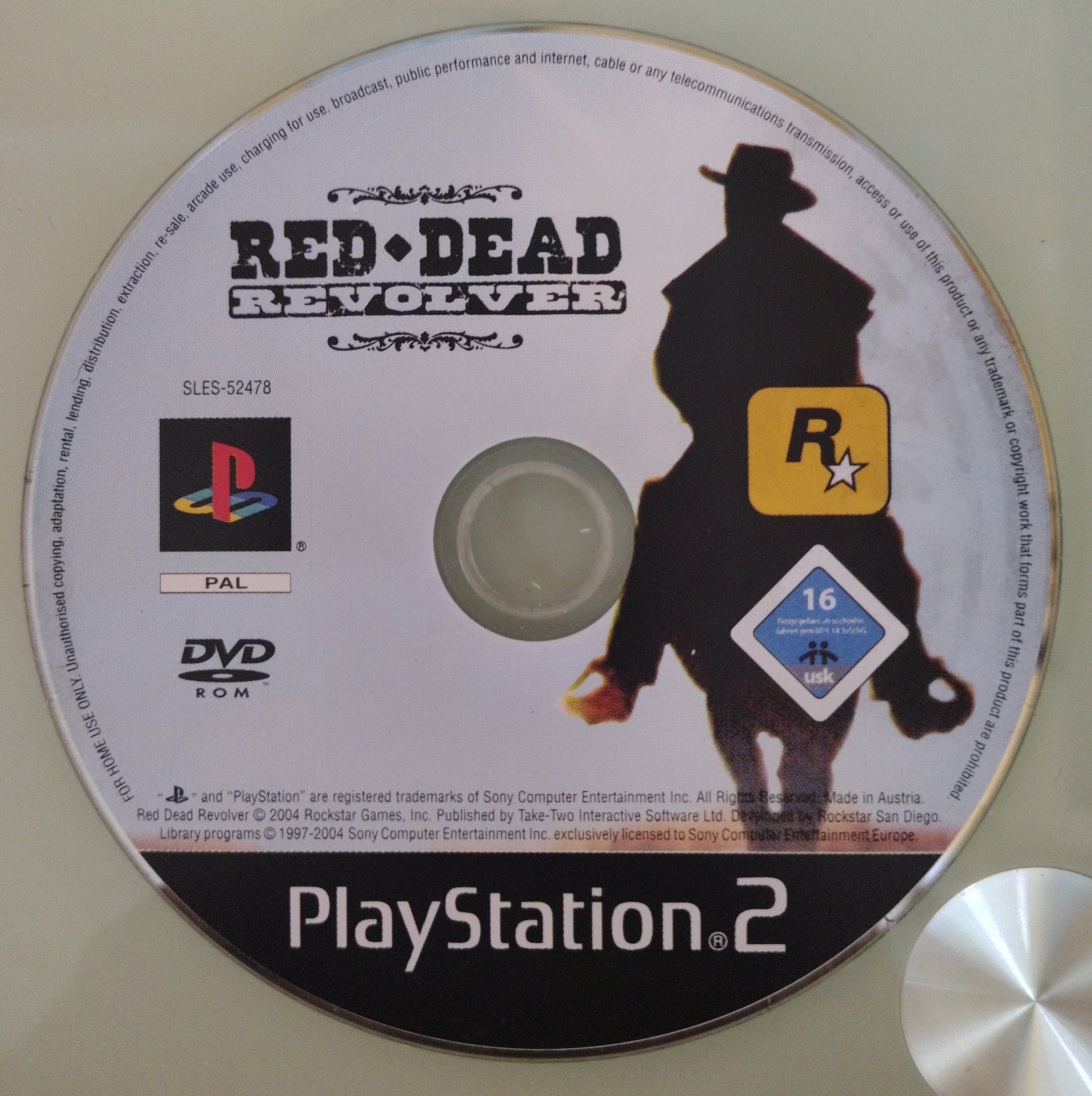 Red Dead Revolver ( solo disco)