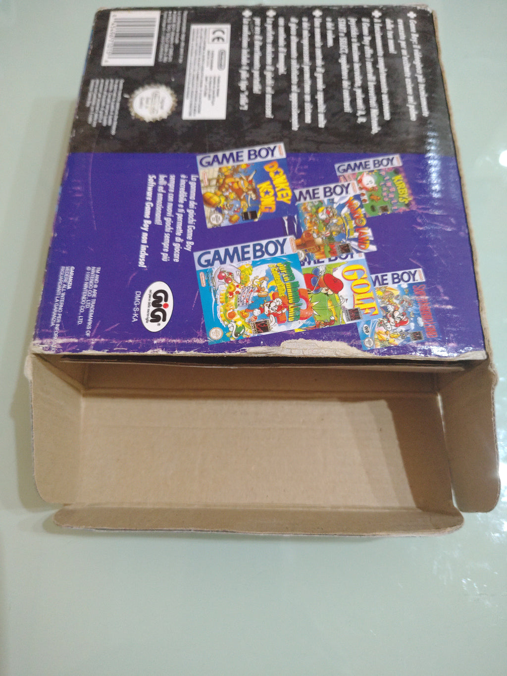 GAME BOY CLASSIC NERO BOXATO