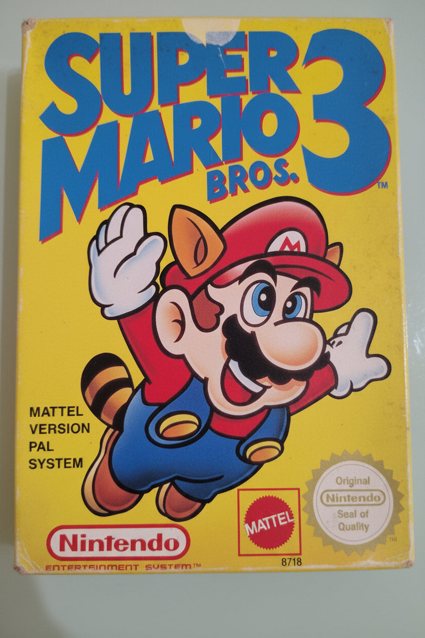 SUPER MARIO BROS 3 NES PAL RARO ITALIANO MATTEL