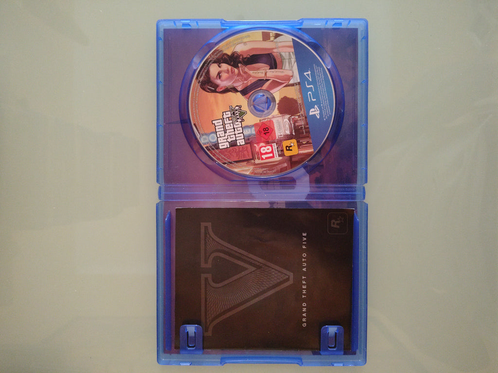 New Grand Theft Auto V 5 Premium Edition PS4 Sony Incl GTA 5 Online ITA PAL Game