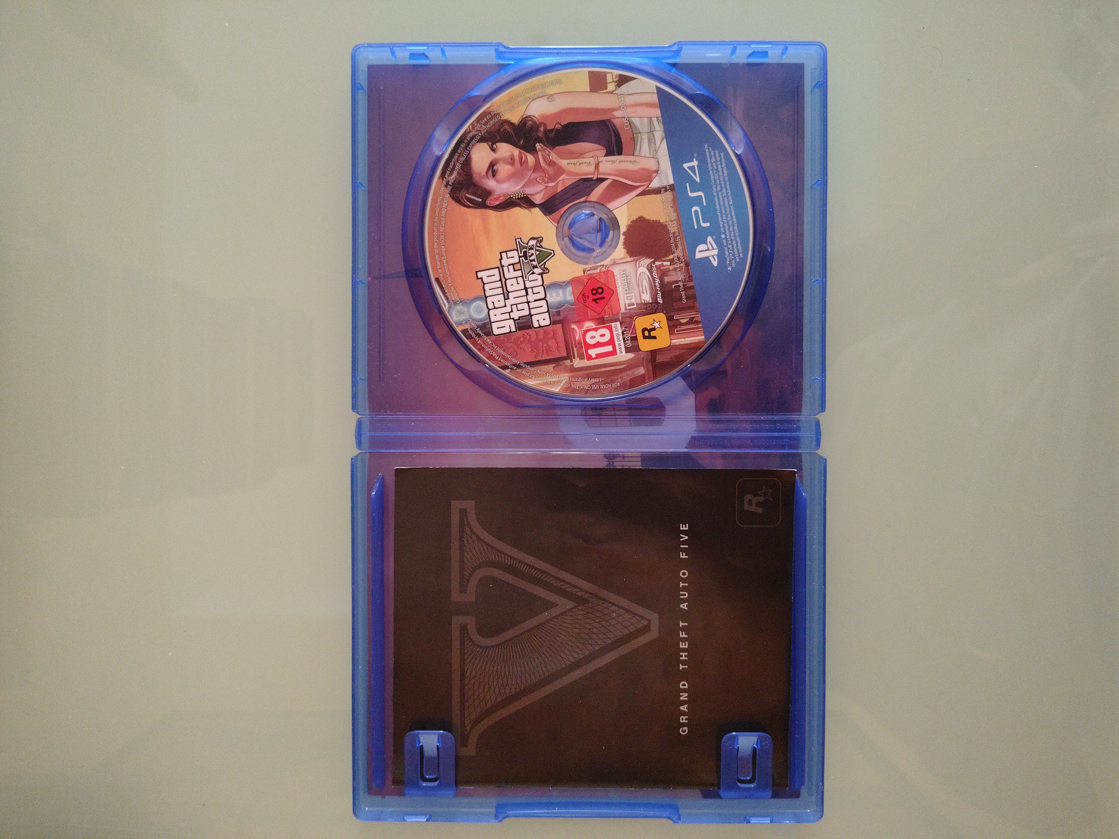 New Grand Theft Auto V 5 Premium Edition PS4 Sony Incl GTA 5 Online ITA PAL Game