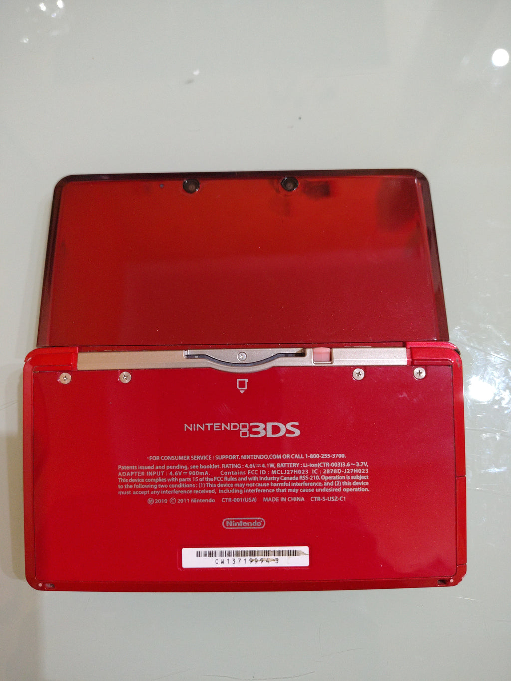 NINTENDO 3DS ROSSO