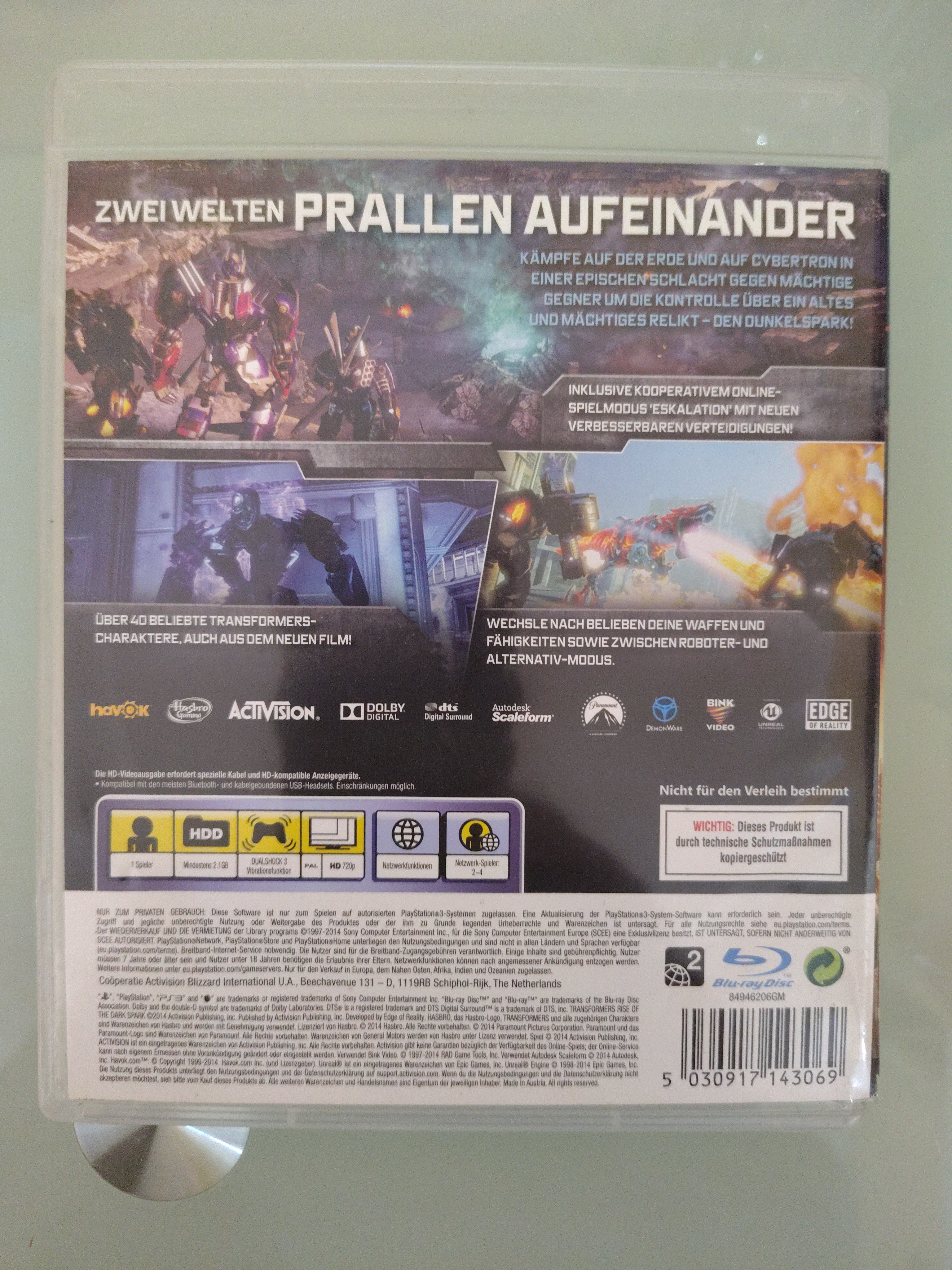 Transformers Rise of the Dark Spark