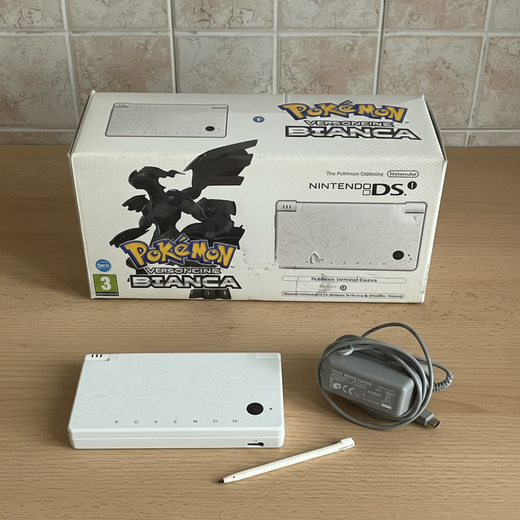Nintendo DSi Pokemon bianca edizione speciale Zekrom e Reshiram BOXATA ITA