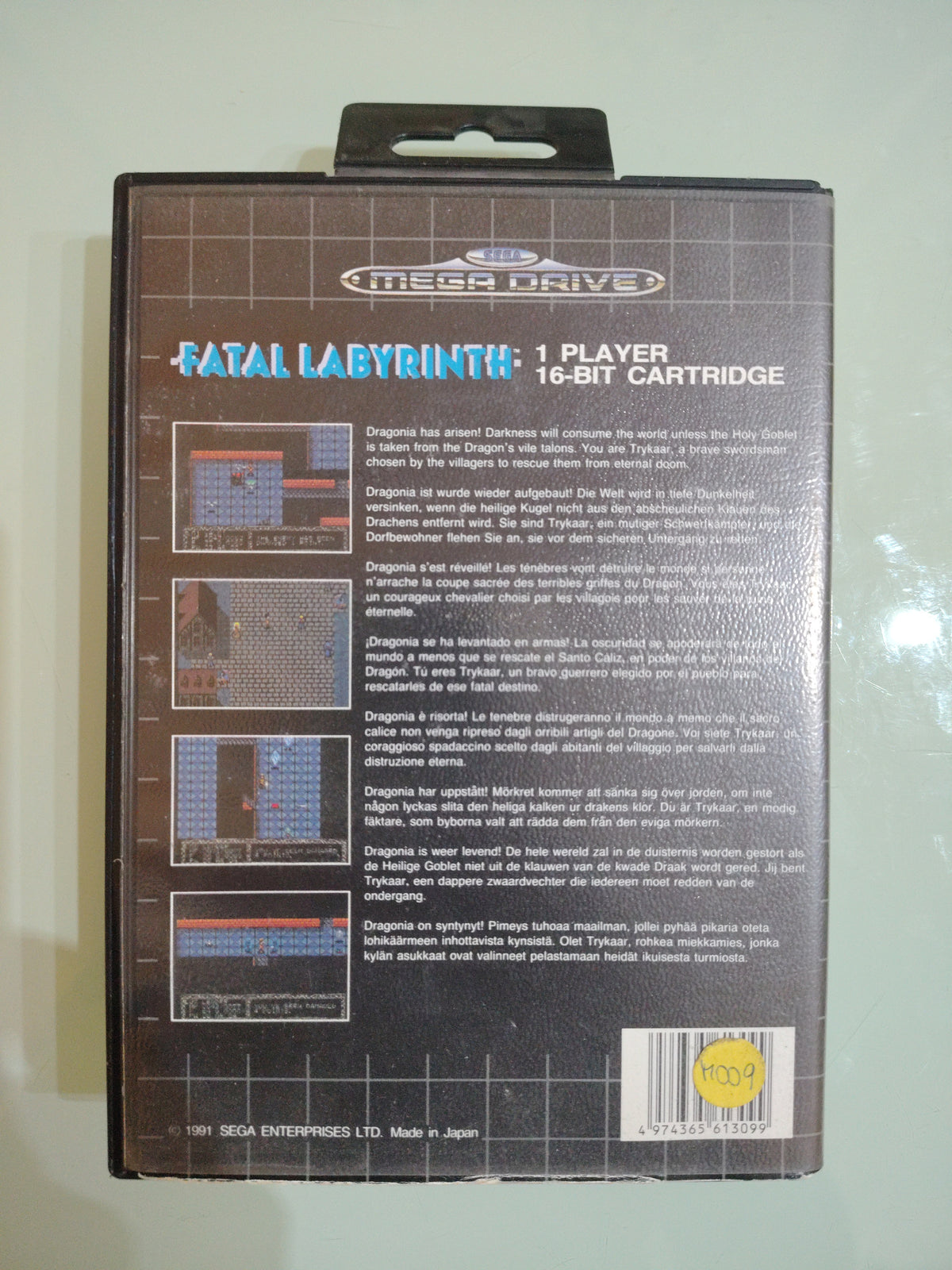 Fatal Labyrinth - SEGA Megadrive ( no manuale)