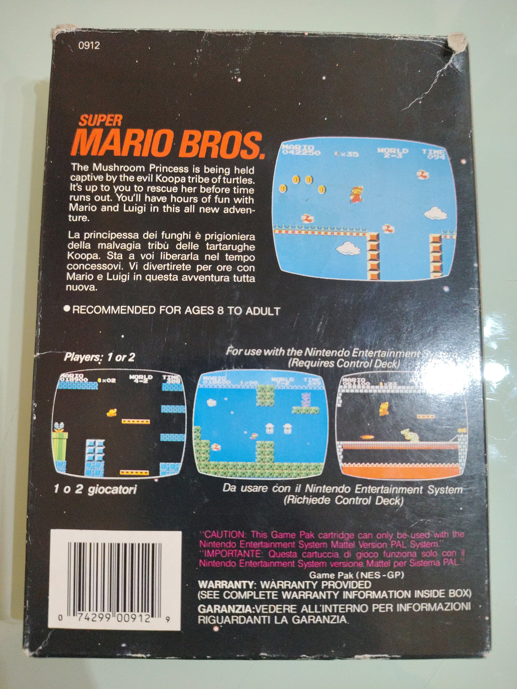 MARIO BROS PAL A