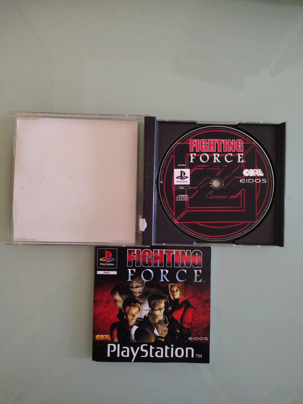 PS1 FIGHTING FORCE  PS1 PAL ITA/ESP