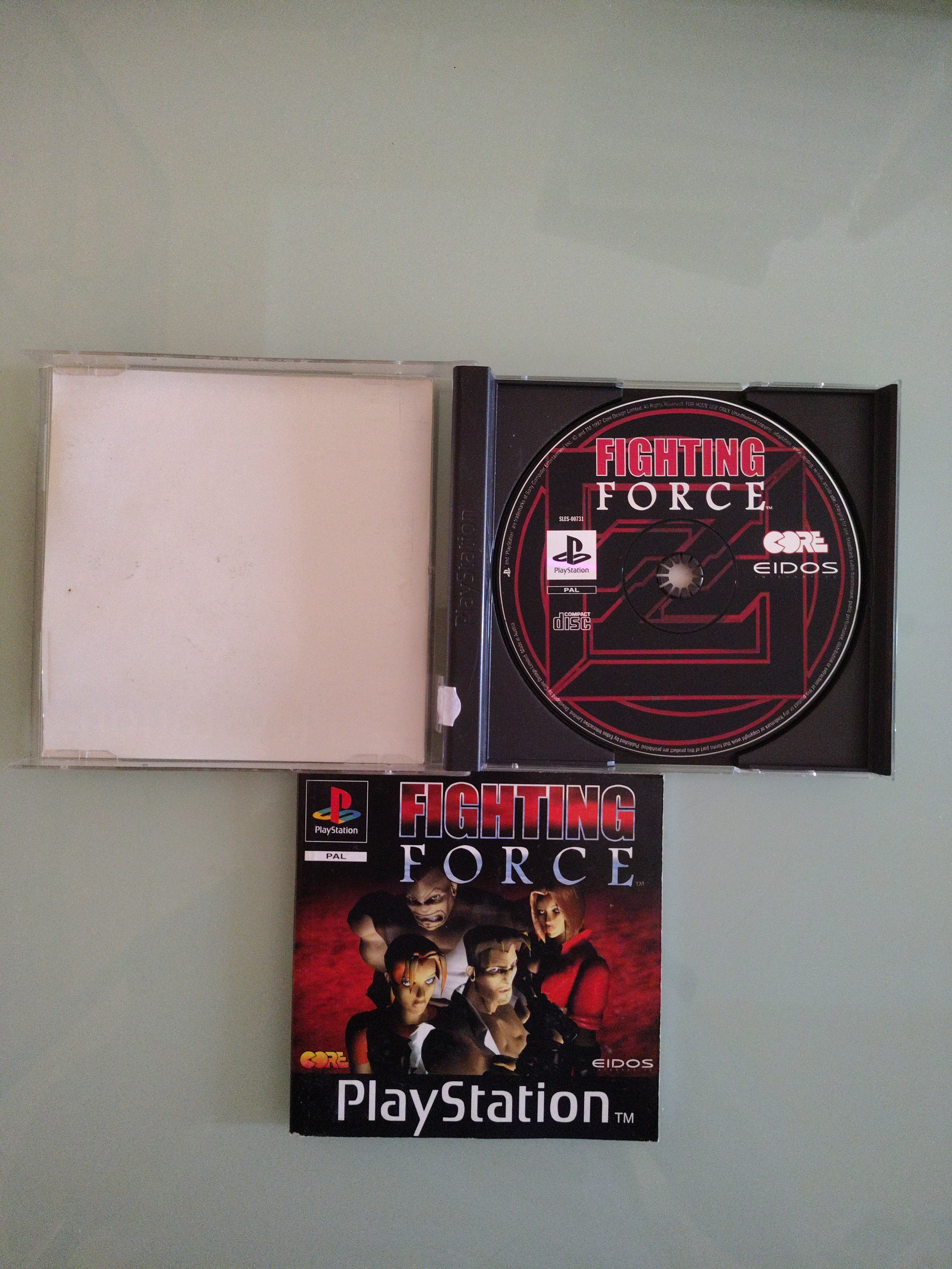PS1 FIGHTING FORCE  PS1 PAL ITA/ESP