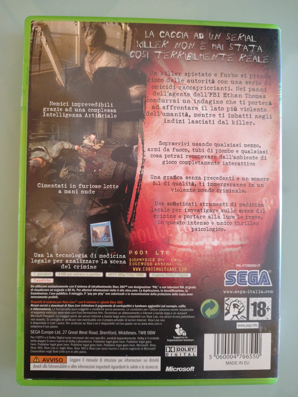 Condemned PAL ita