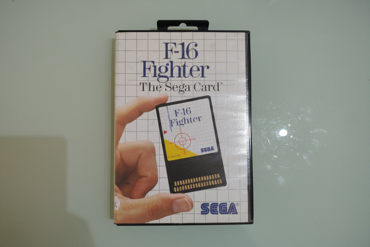 F-16 FIGHTER SEGA CARD