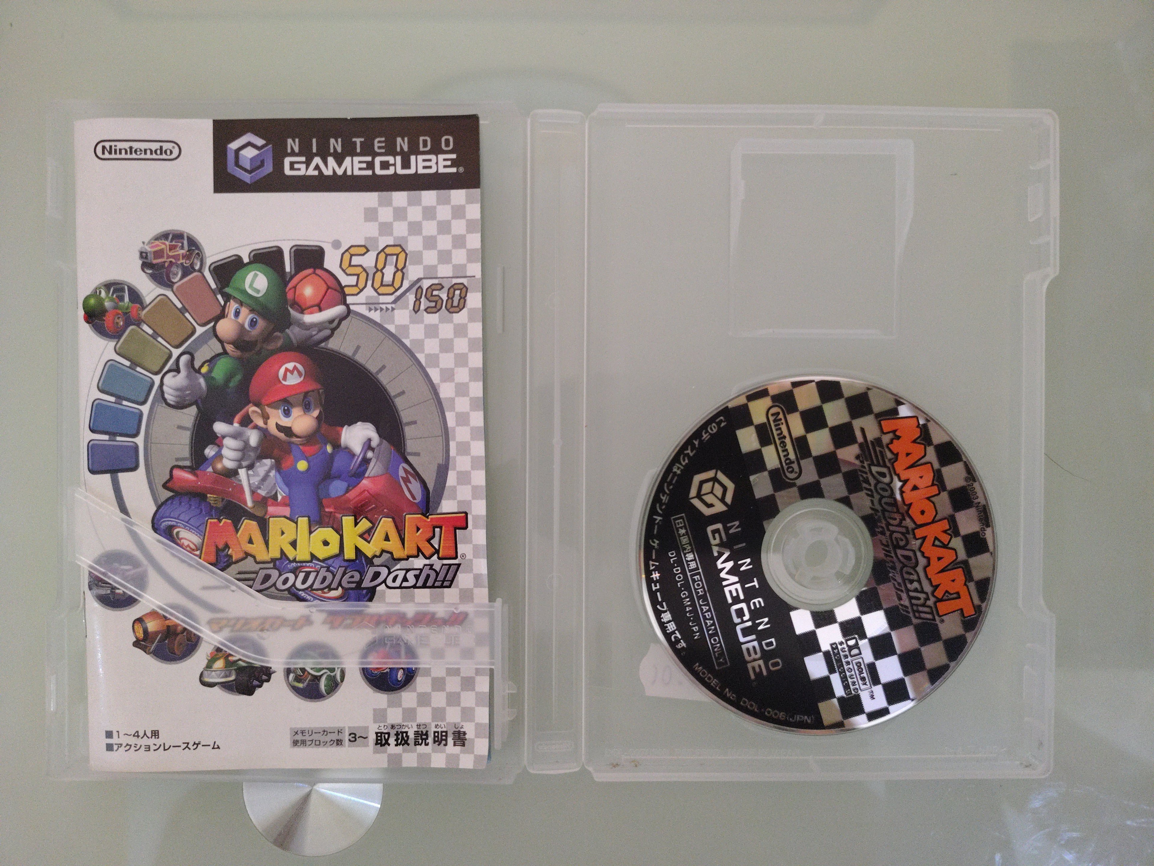 Mario Kart Double  Dash Nintendo Gamecube GC Giapponese ver testato