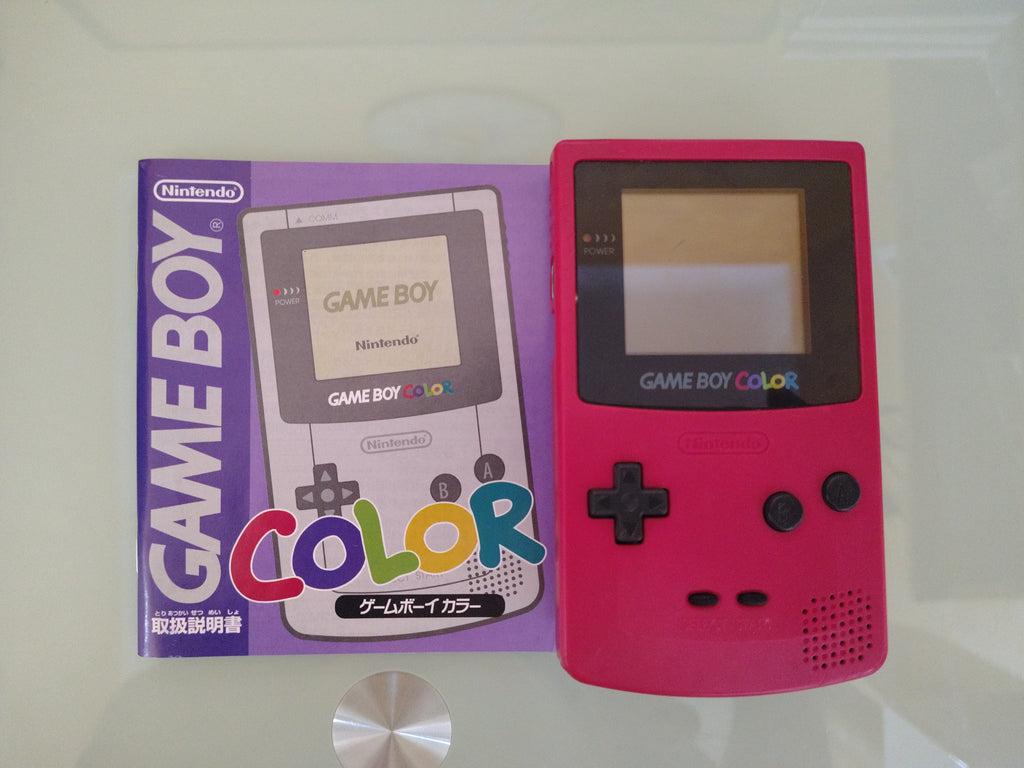 Nintendo Console Game Boy  Color Boxato Versione Red Berry Japan ( pari al nuovo)