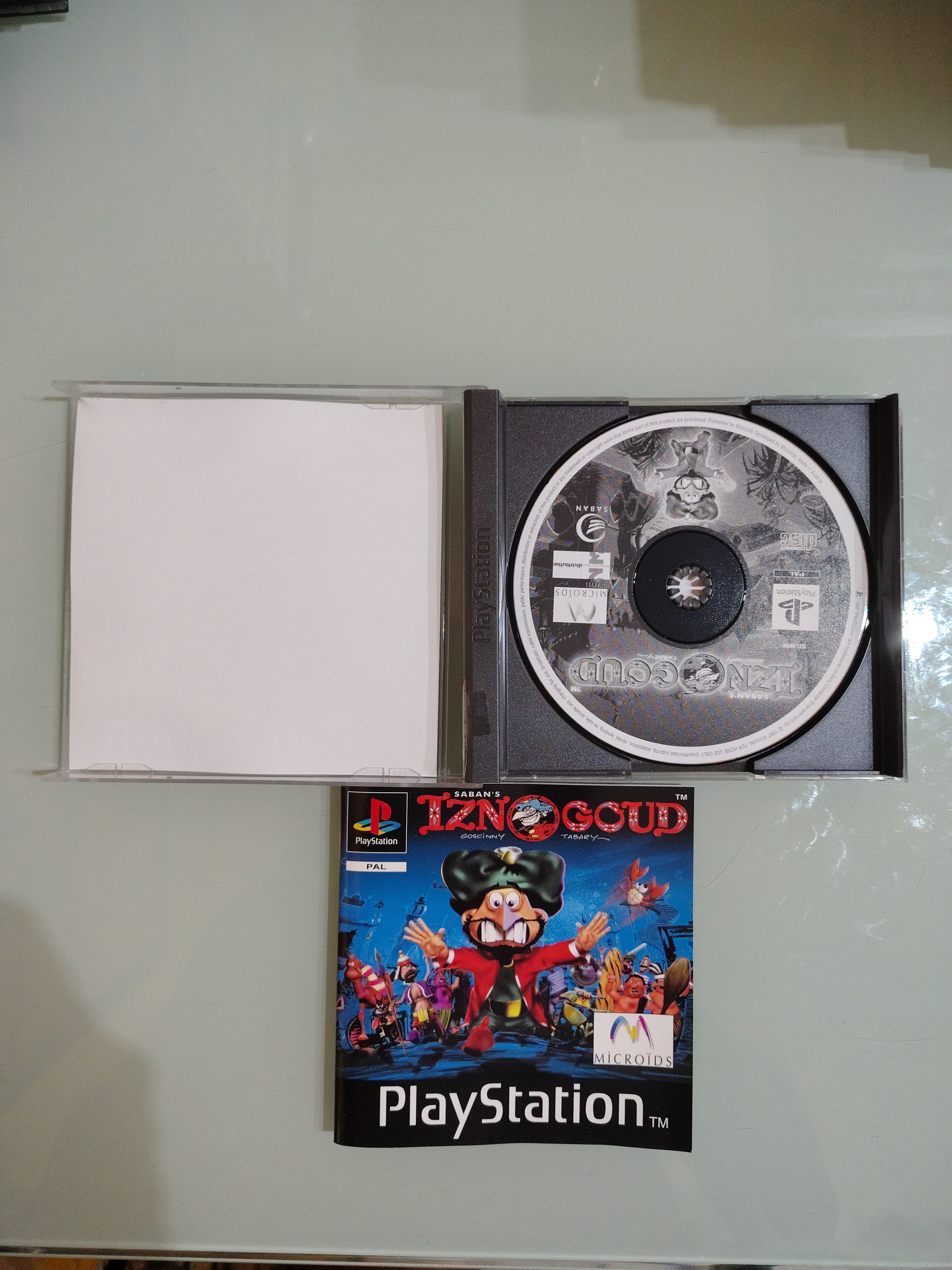 PlayStation 1 PSX PS1 Iznogoud PAL ita multi