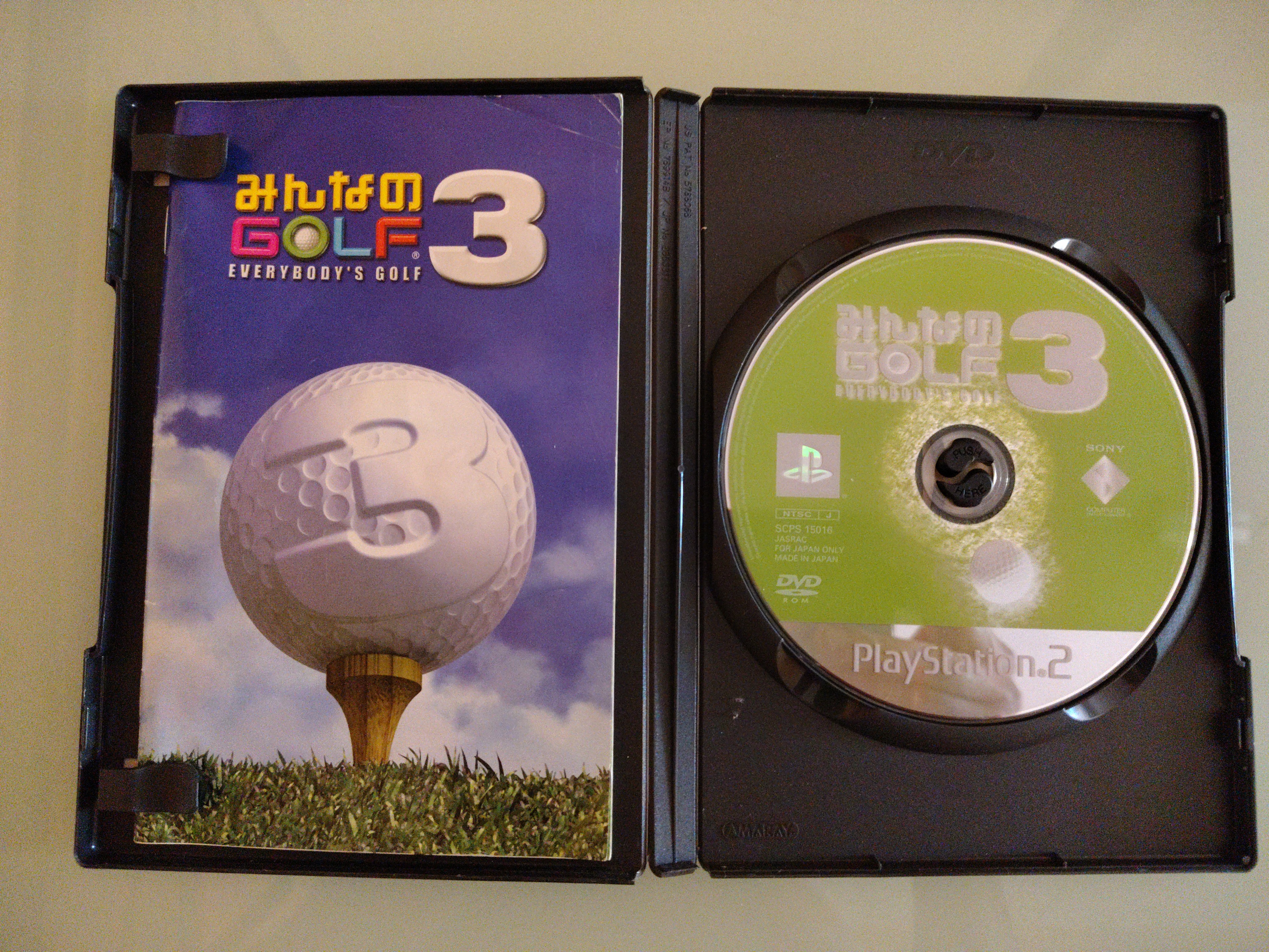 EVERY BODY GOLF 3 GIOCO USATO SONY PS2 EDIZIONE GIAPPONESE NTSC/J