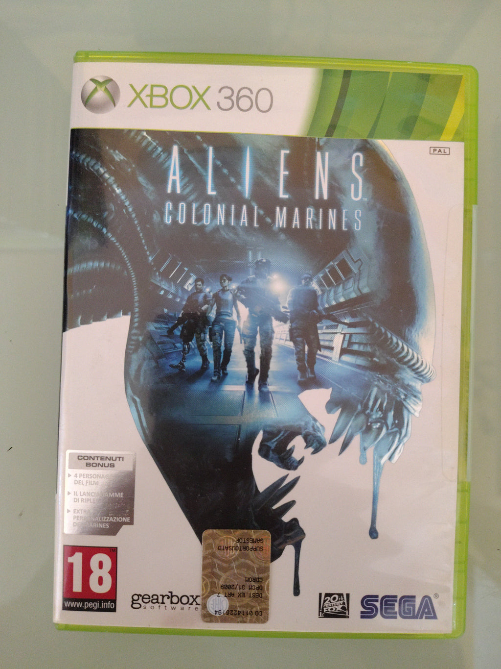 ALIENS COLONIAL MARINES PAL ita