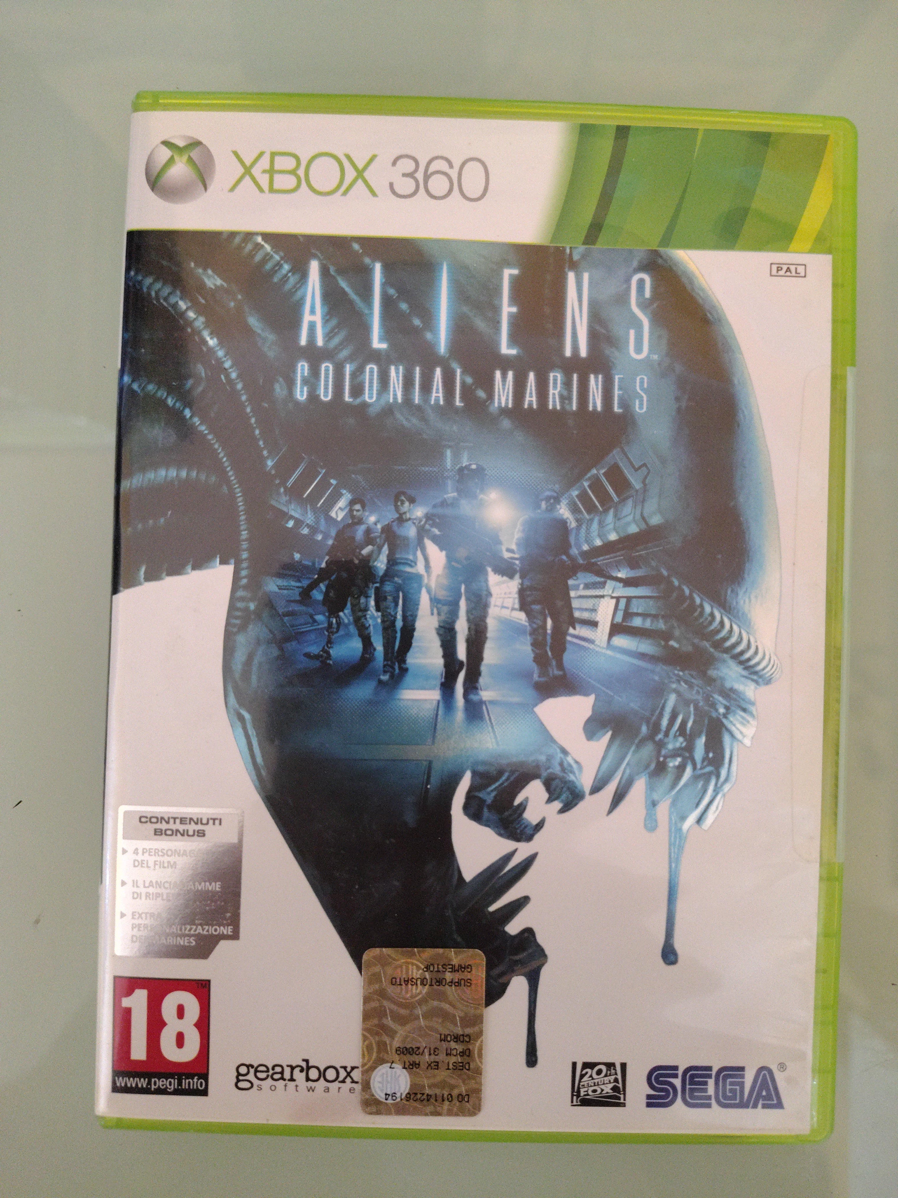 ALIENS COLONIAL MARINES PAL ita