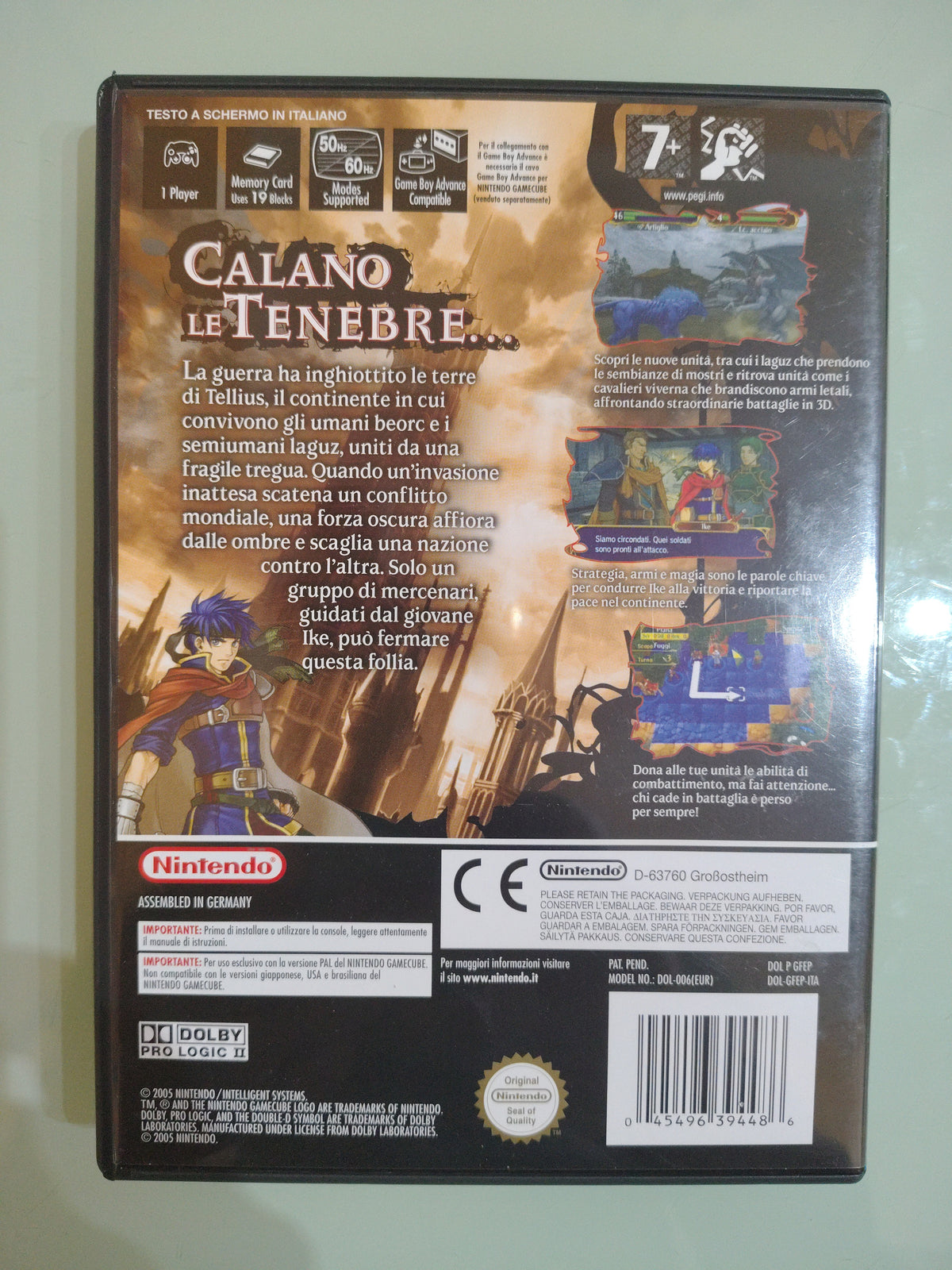 Fire Emblem: Path Of Radiance PAL ita triangolo blu