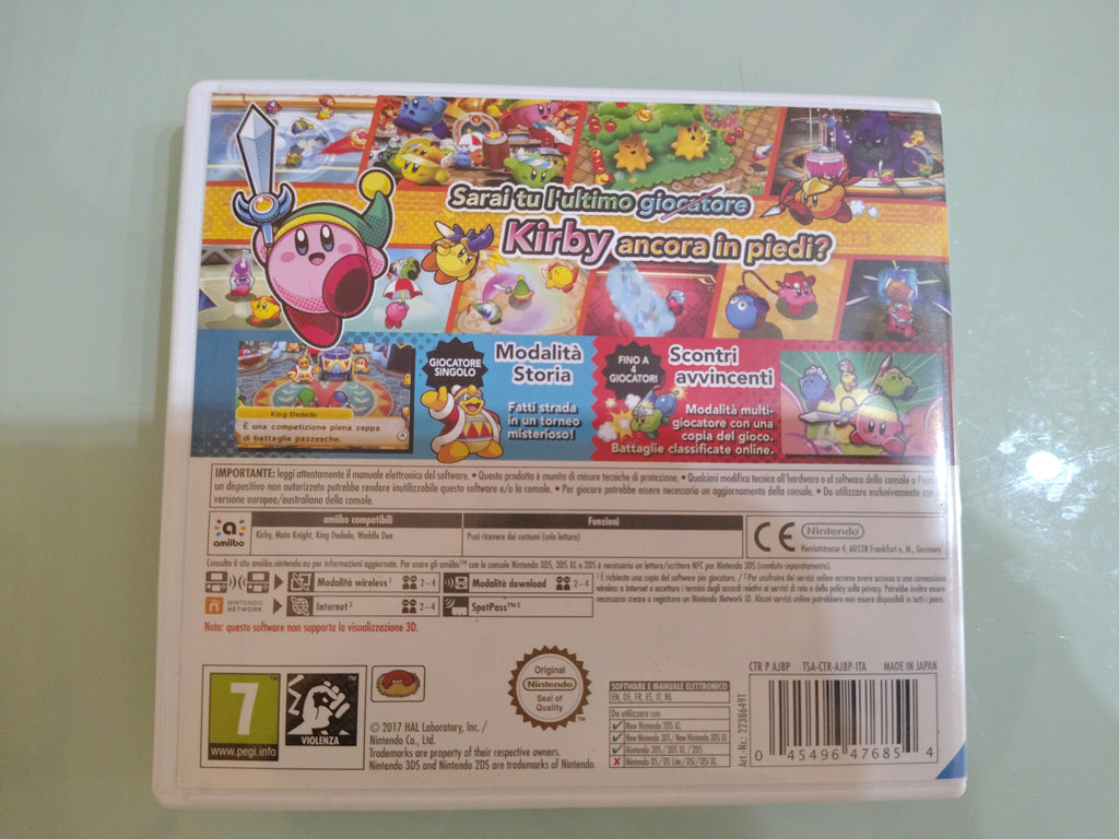Kirby Battle Royale per Nintendo 3DS ita