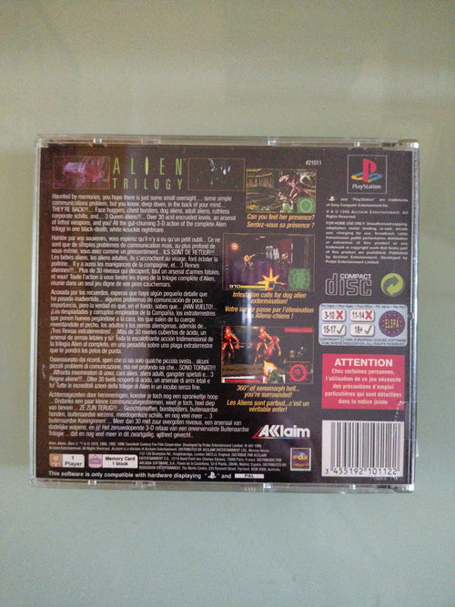 Alien Trilogy (Sony PlayStation 1, 1996)
