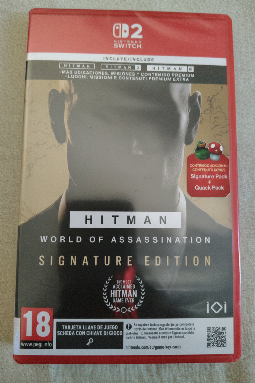 Hitman World of Assassination Signature Edition Nintendo Switch 2