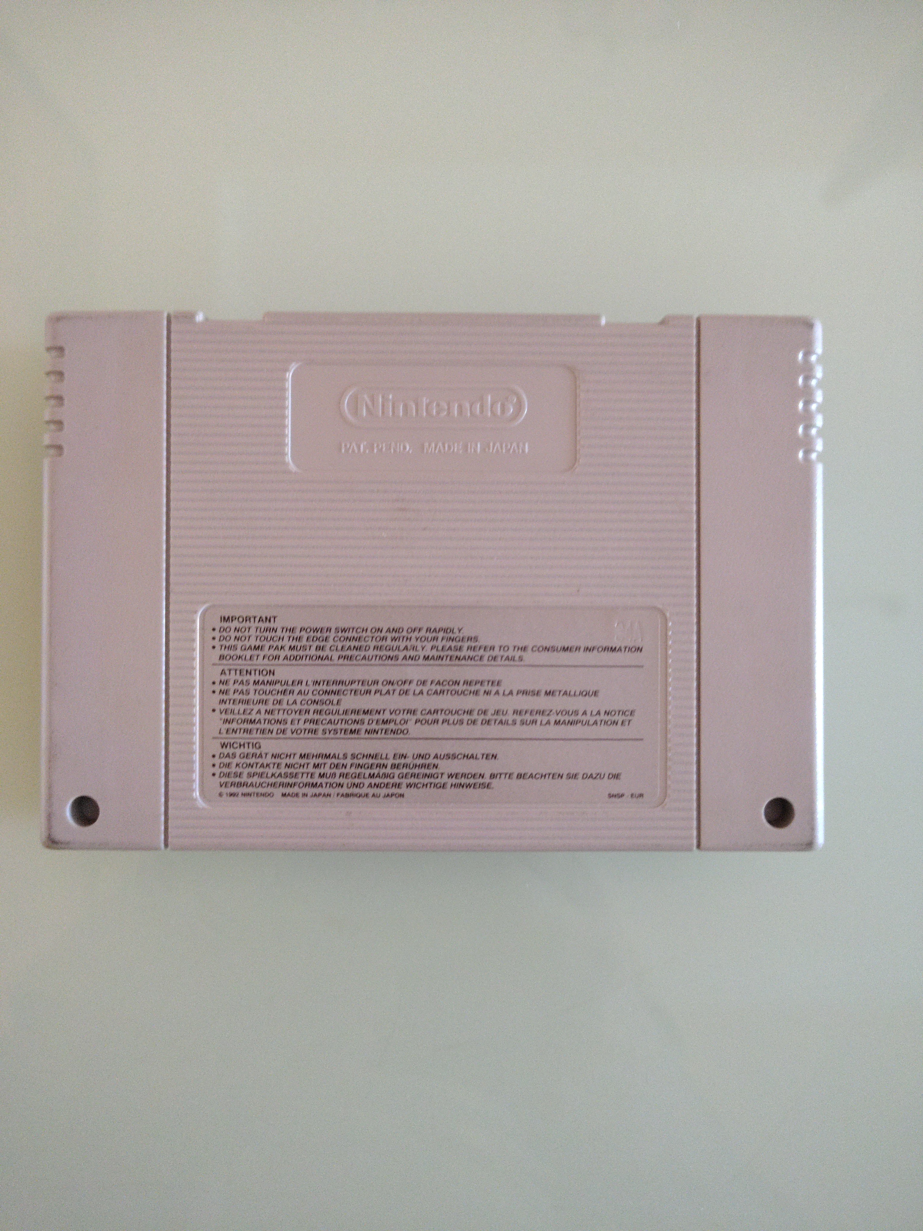 SUPER MARIO KART, SUPER NINTENDO SNES VERSIONE PAL