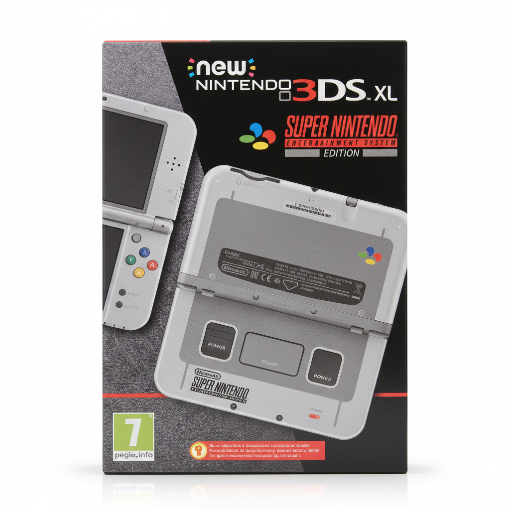 New Nintendo 3DS XL Super Nintendo Snes Limited Edition