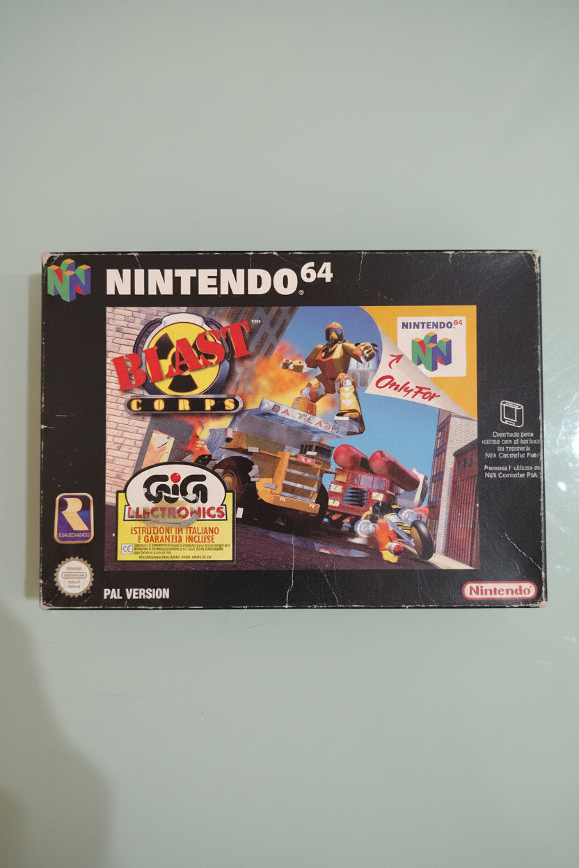 BLAST CORPS GIG NINTENDO 64 PAL