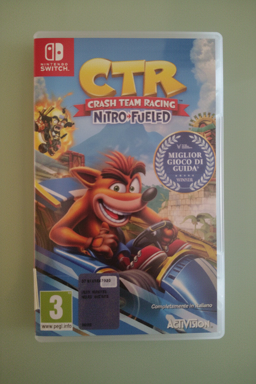 Nintendo Switch-Crash Team Racing Nitro Fueled-versione Italiana ufficiale