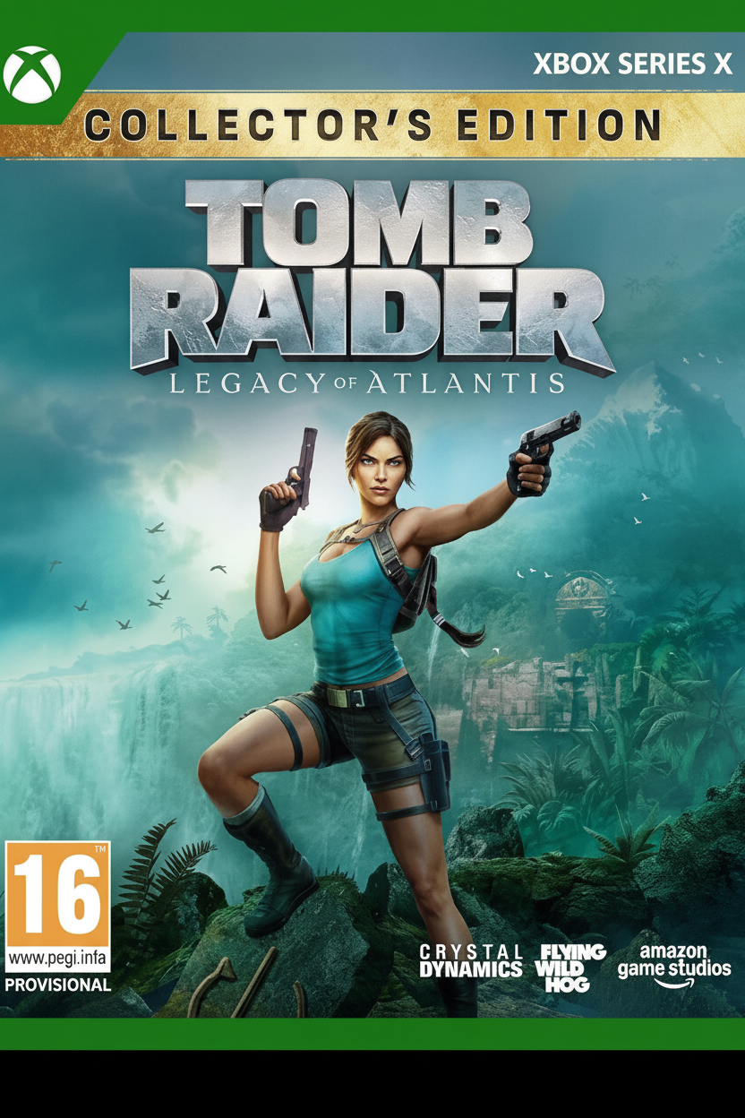 PREORDINE✅ Tomb Raider Legacy of Atlantis  Collector’s Edition  XBOX