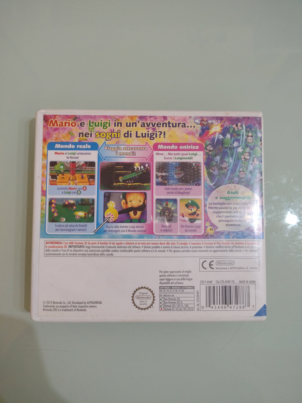 Mario e luigi Dream team bros