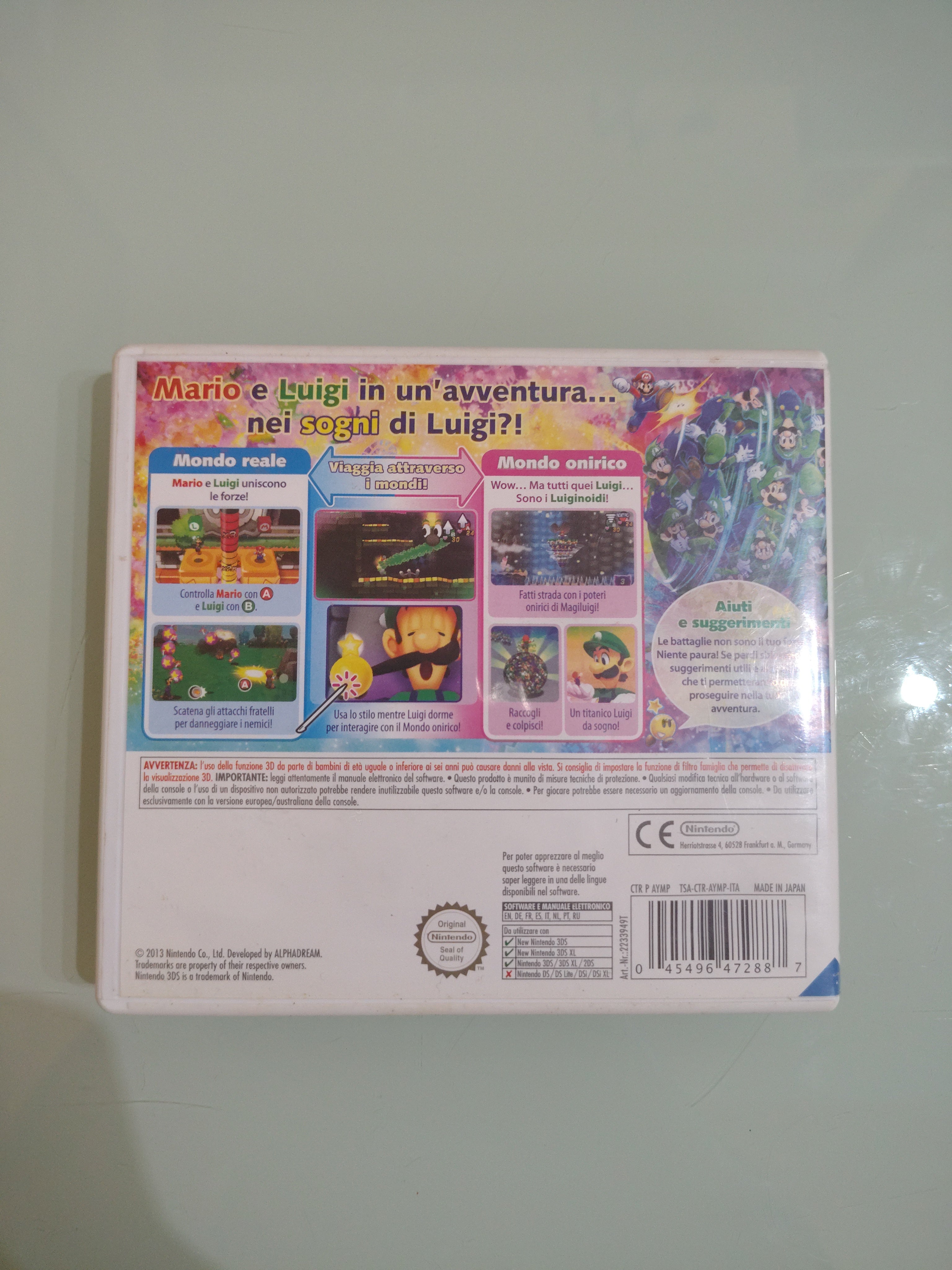 Mario e luigi Dream team bros